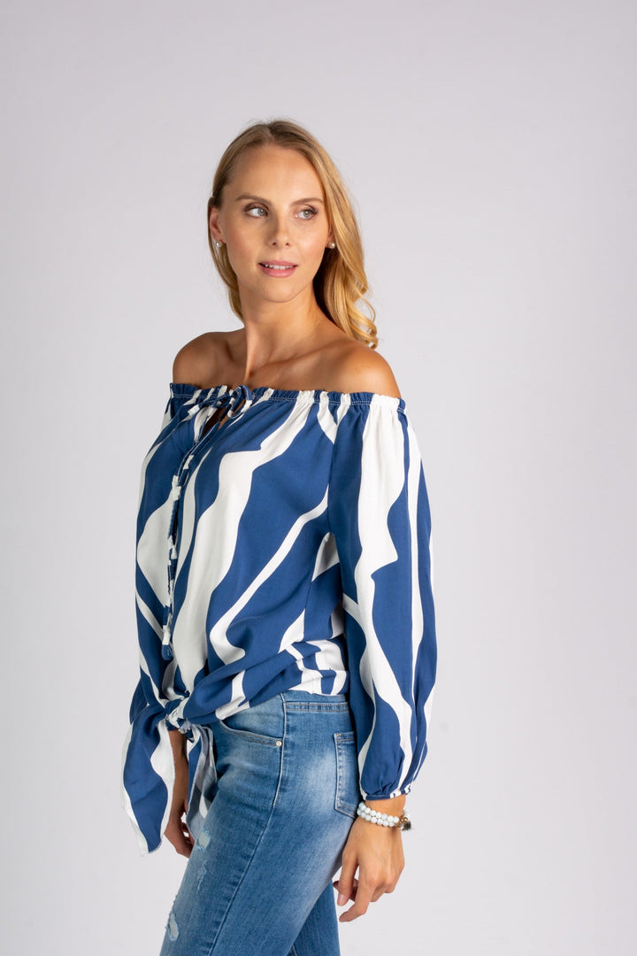 Levoire | Blouse À Épaules Dénudées