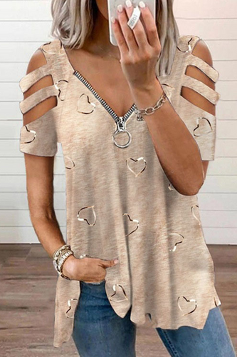 Levoire | ZIPPER V-neck UP