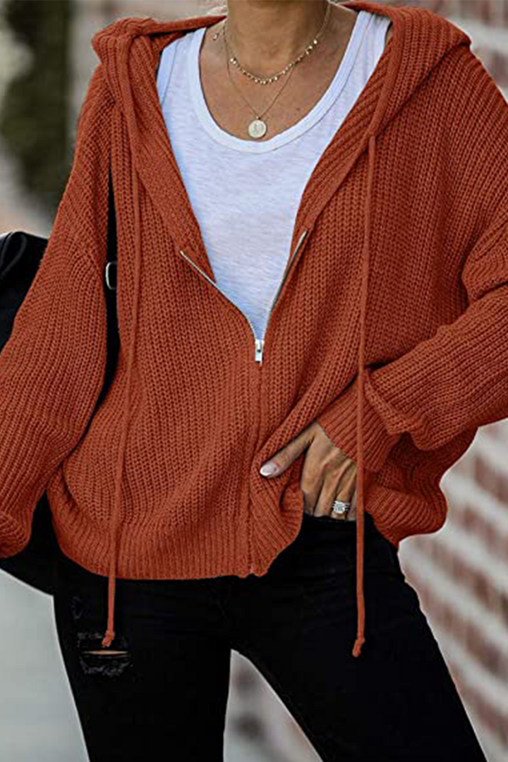 Levoire | Manteau Décontracté À Grand Zip Style direction 1