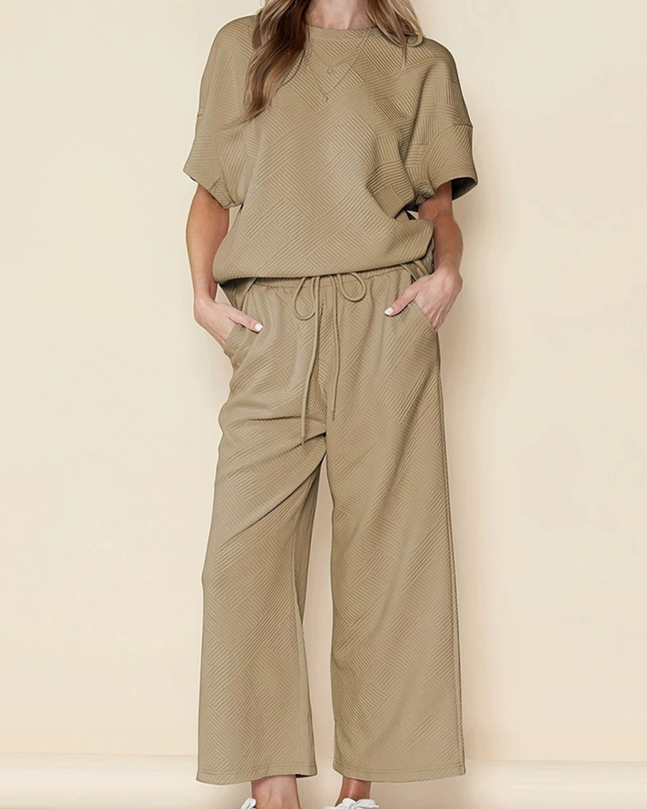 Levoire | Ensemble de salon élégant Khaki