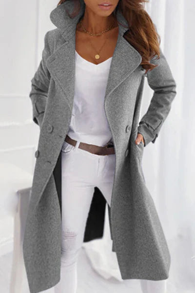 Levoire | Manteau Décontracté Élégant Gris