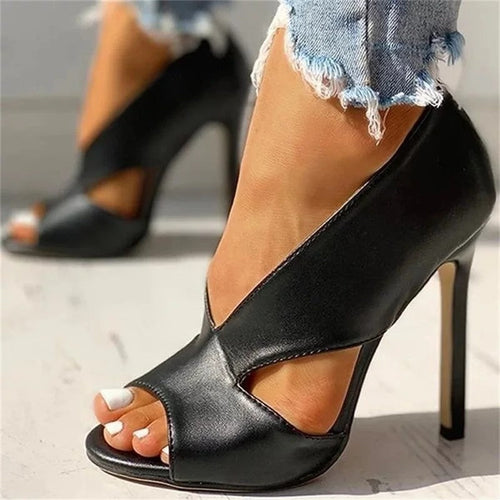 Levoire | Sandales Hautes À Bout Ouvert Pour Femmes