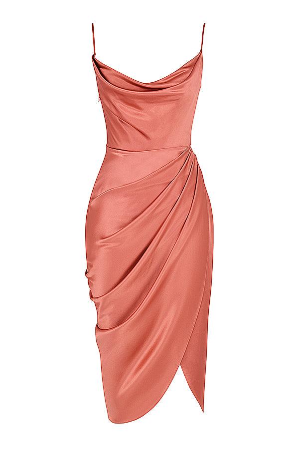 Levoire | Robe Maxikleid Balconette En Satin