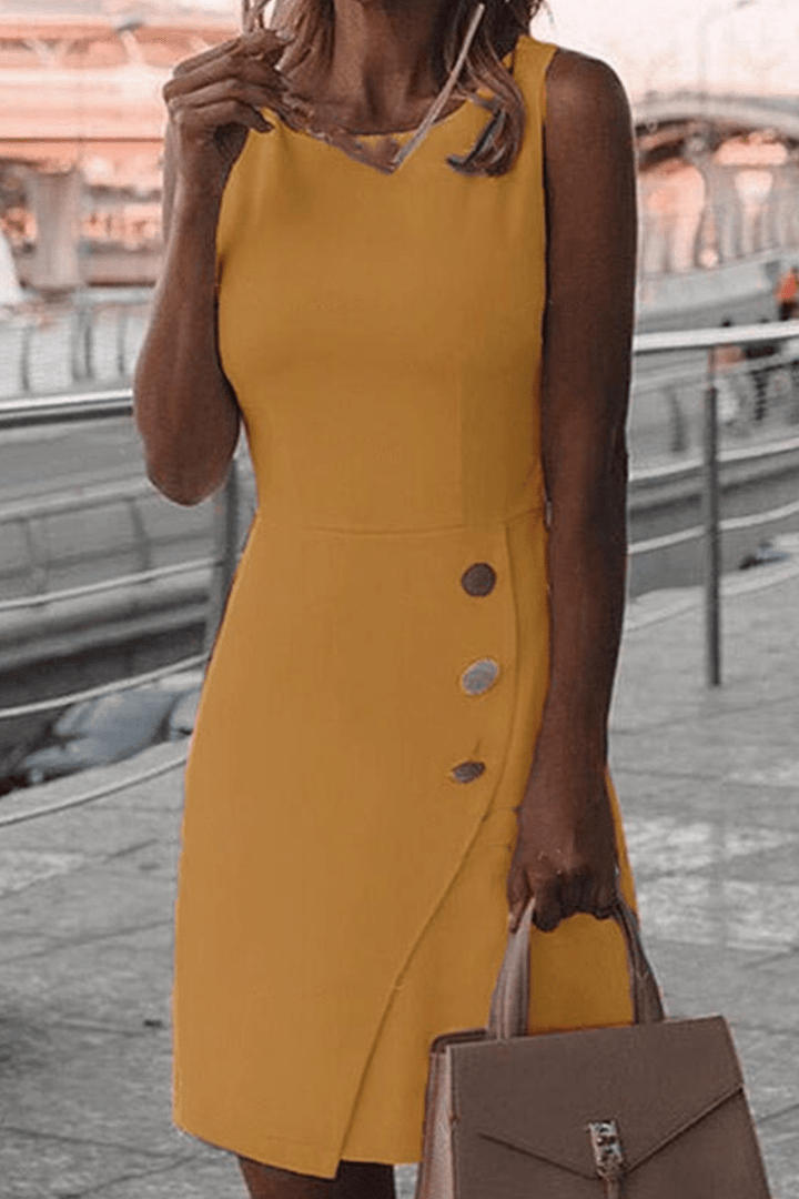 Levoire | Robe d'été tendance Jaune
