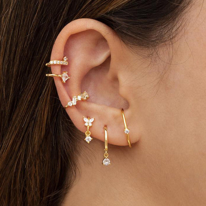 Levoire | Boucles D'Oreilles En Zirconium Cristal Set complet parfait