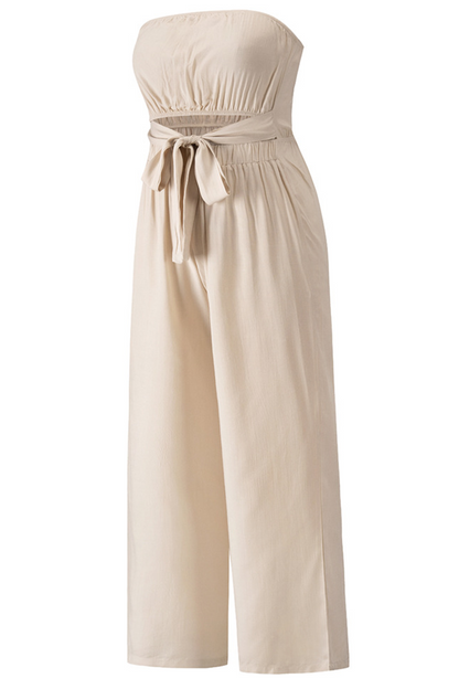 Levoire | Combinaison Sans Bretelles Style Décontracté