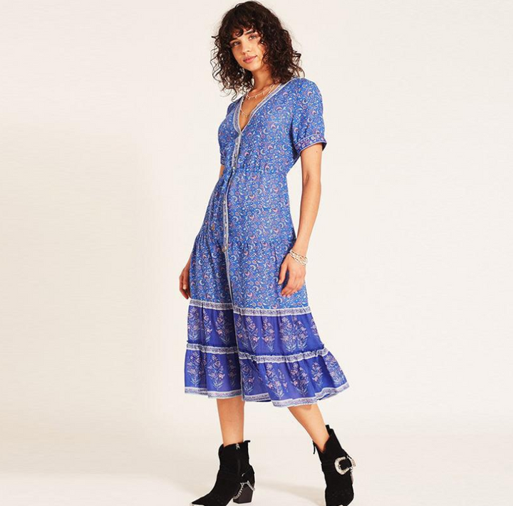 Levoire | Robe à imprimé bohème