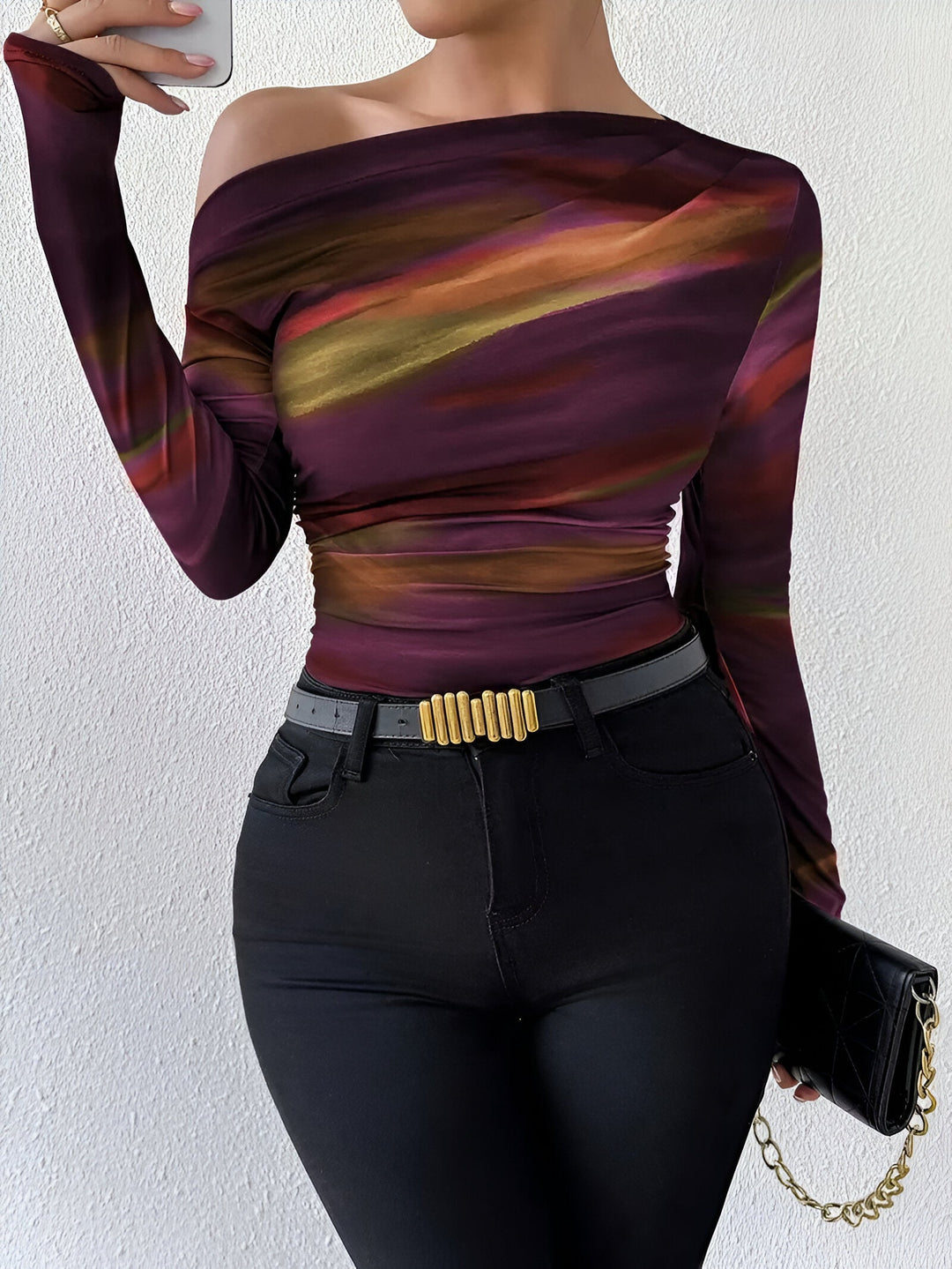 Levoire | T-Shirt Chic Décontracté À Manches Longues