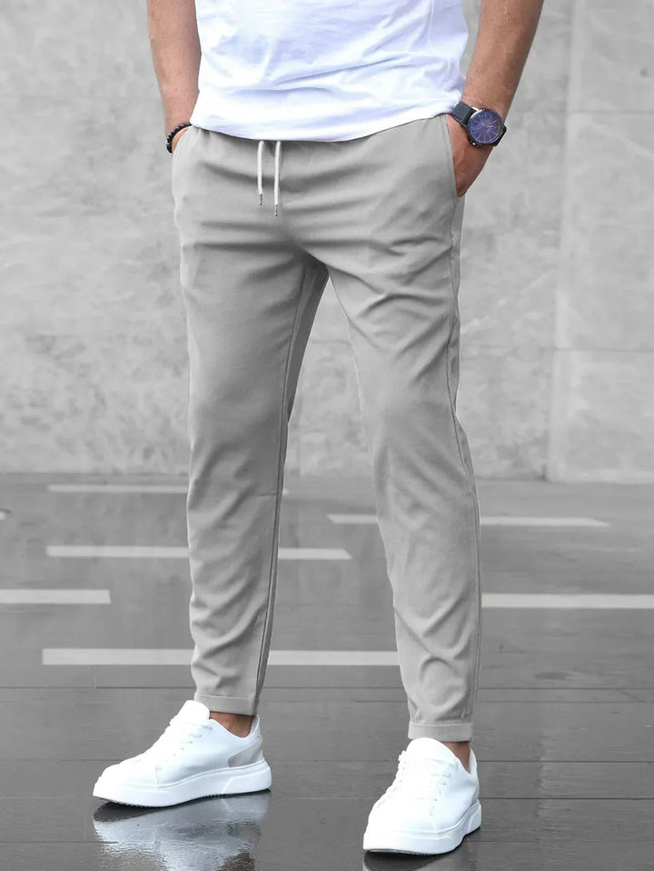Levoire | Pantalon Luxe Élastique Premium Gris
