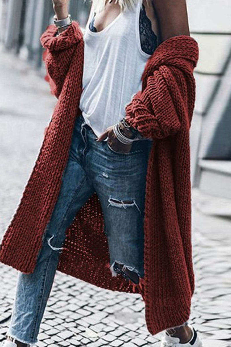 Levoire | Tricot femme à boutons Bourgogne