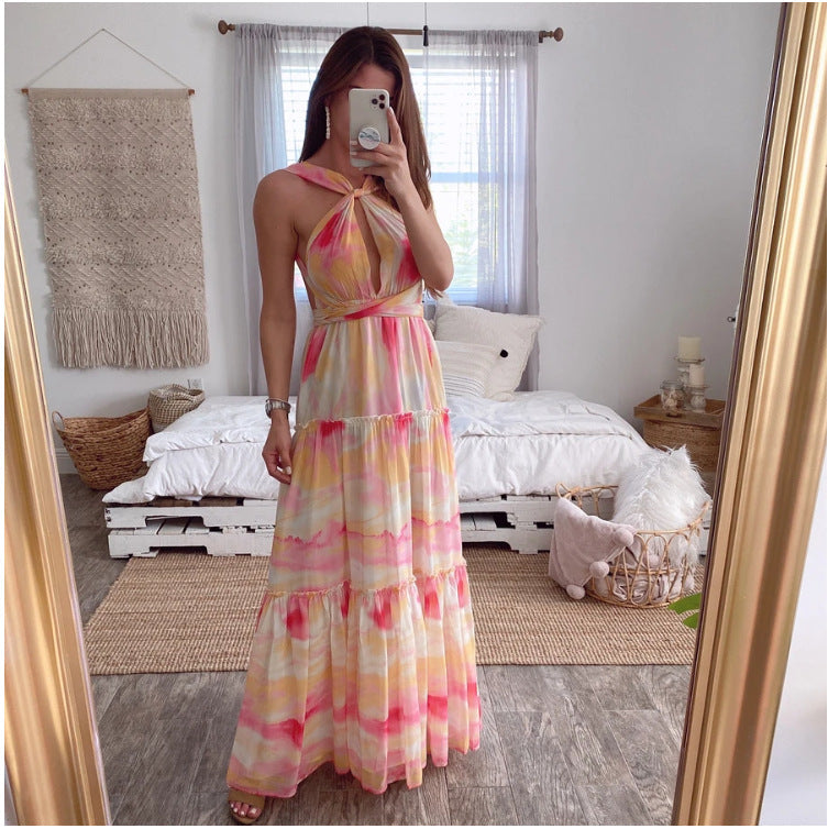 Levoire | Robe irrégulière avec dos décolleté tendance