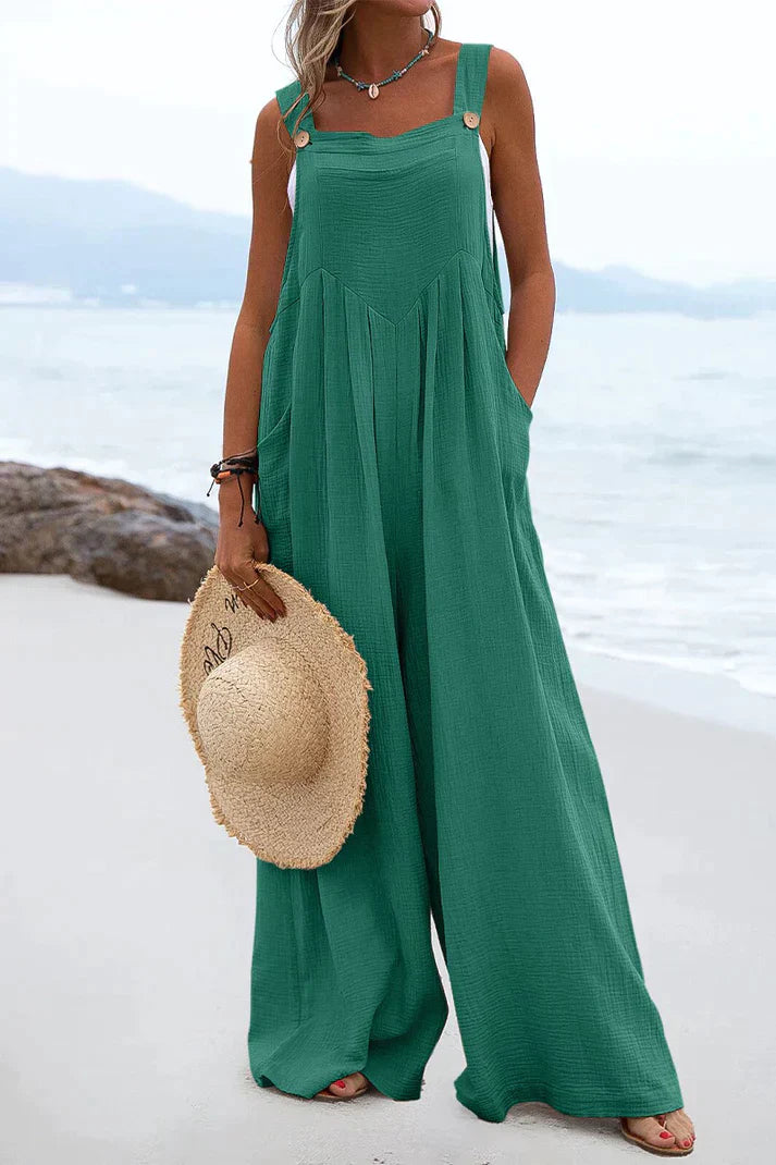 Levoire | Casual square collar jumpsuits Zyanin