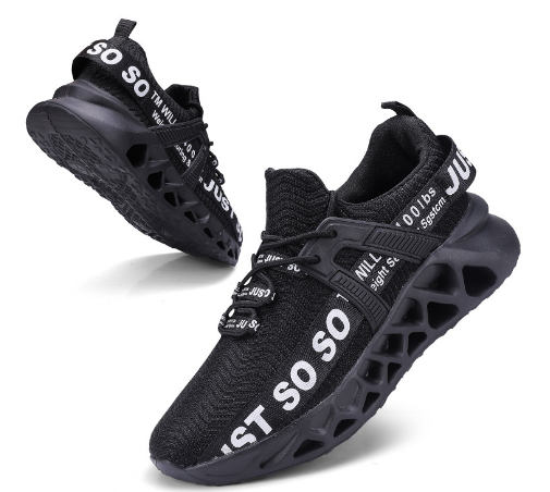 Levoire | Sneaker Homme Aéré Avec Semelle Renforcée Noir