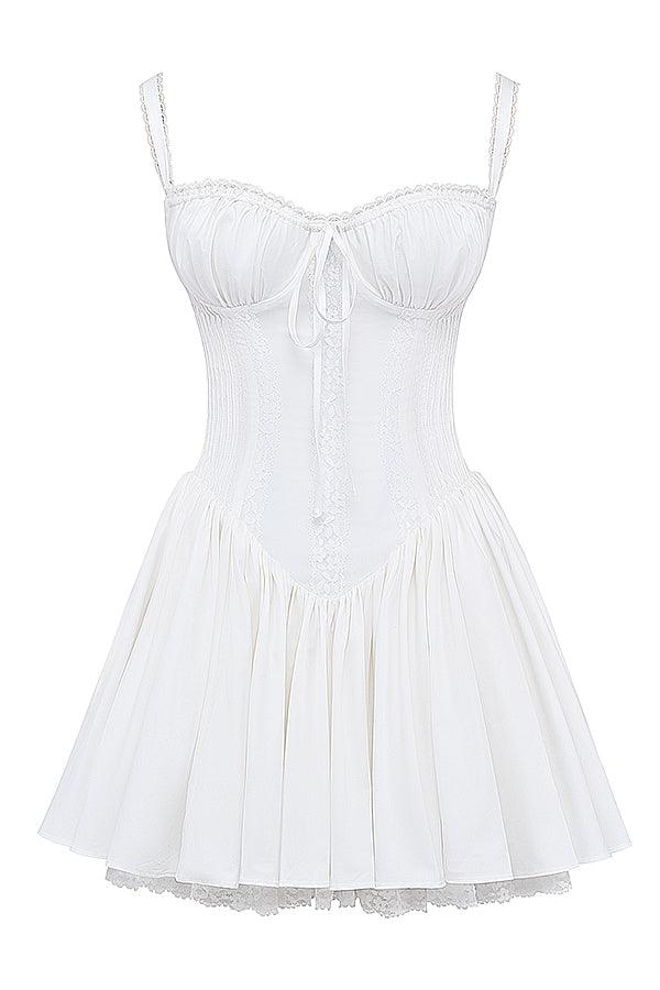 Levoire | Robe Élégante Corset Sans Épaule