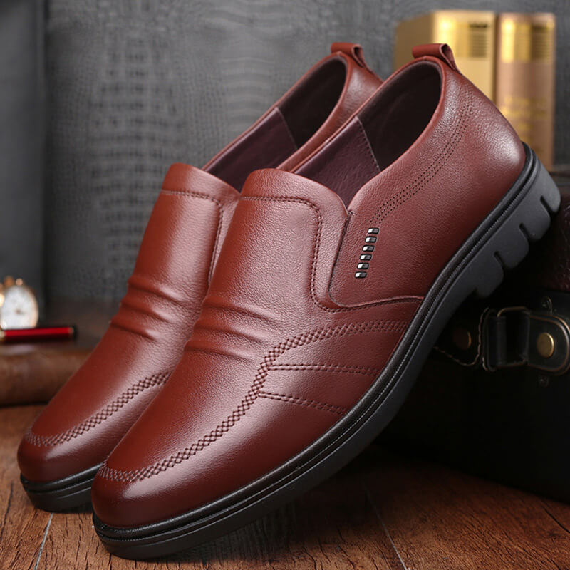 Levoire | Chaussures De Bureau Confortables Pour De Longues Journées De Travail Braun