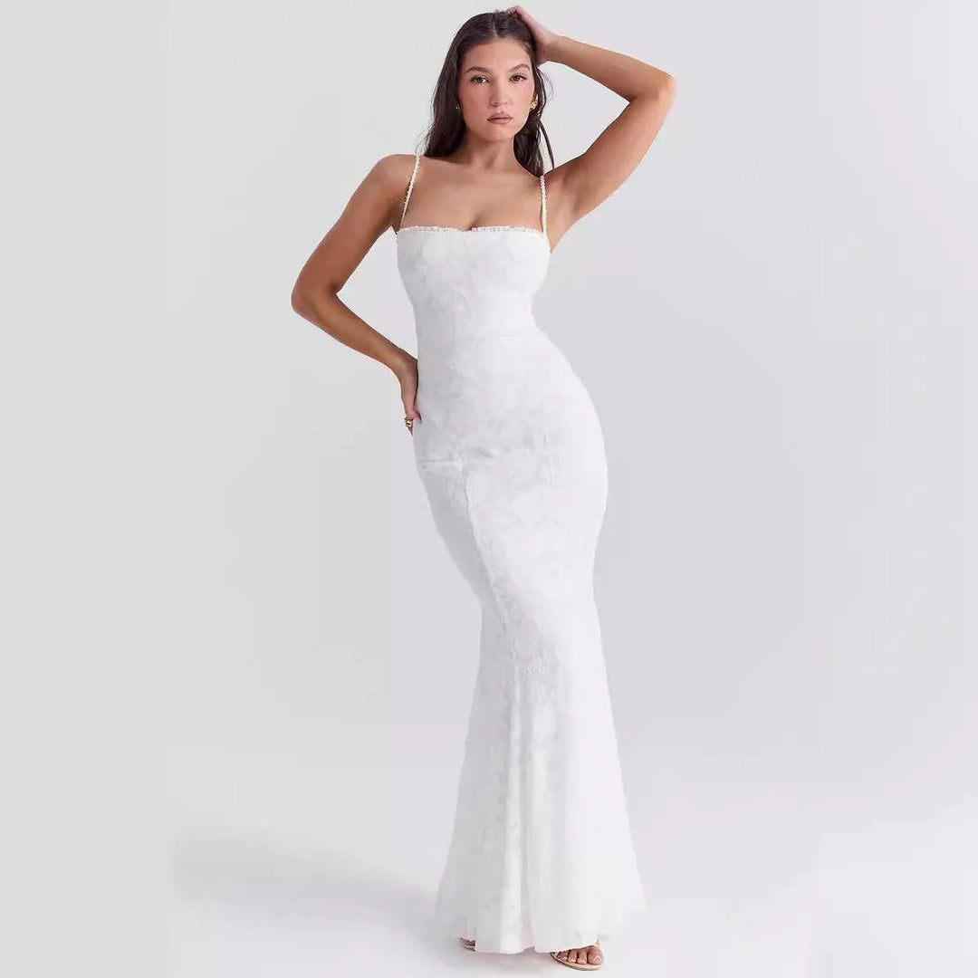 Levoire | Robe sans manches pour femmes avec décolleté carré