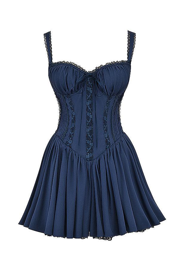 Levoire | Robe Élégante Corset Sans Épaule
