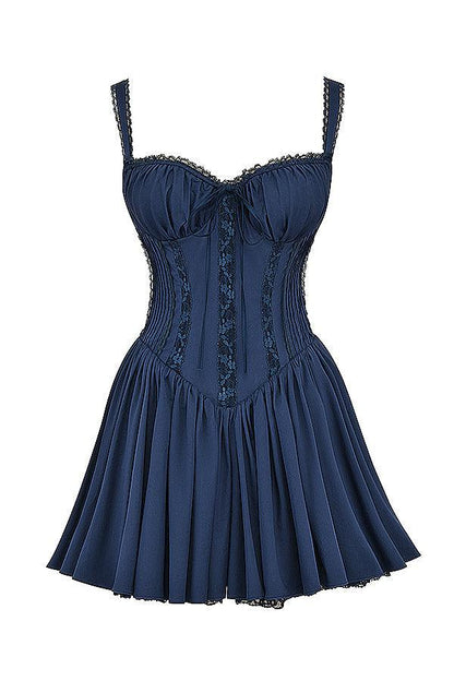 Levoire | Robe Élégante Corset Sans Épaule