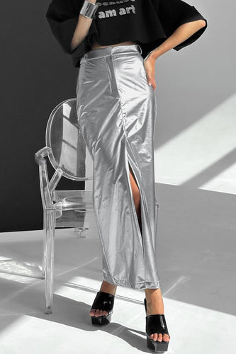 Levoire | Pantalon Street Solide Fermeture Éclair Régulier Taille Haute Couleur Uni