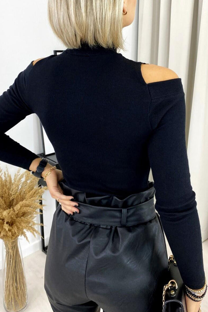 Levoire | Hauts Turtleneck En Dentelle Unie Élégants