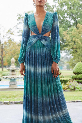 Levoire | Sexy Graduel Changement De Couleur Robe Dos Nu Décolleté