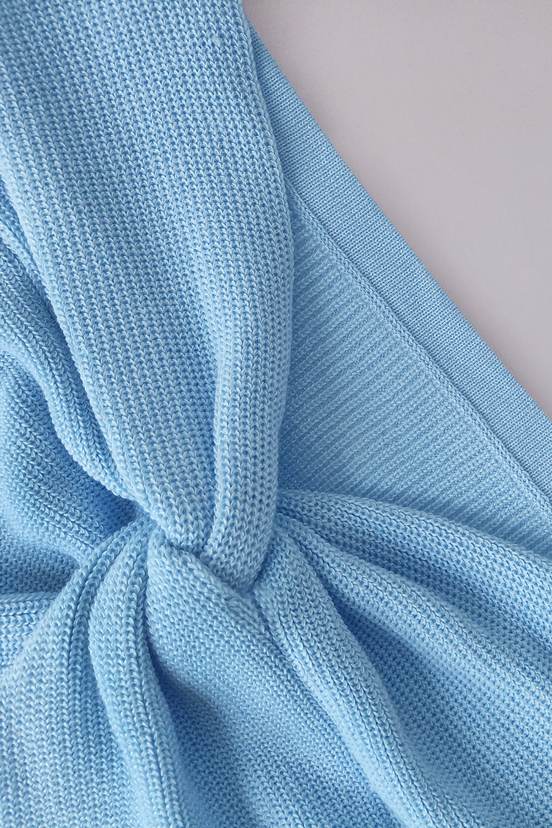Levoire | Robe Sexy Solide Asymétrique Sans Bretelles À Une Étape