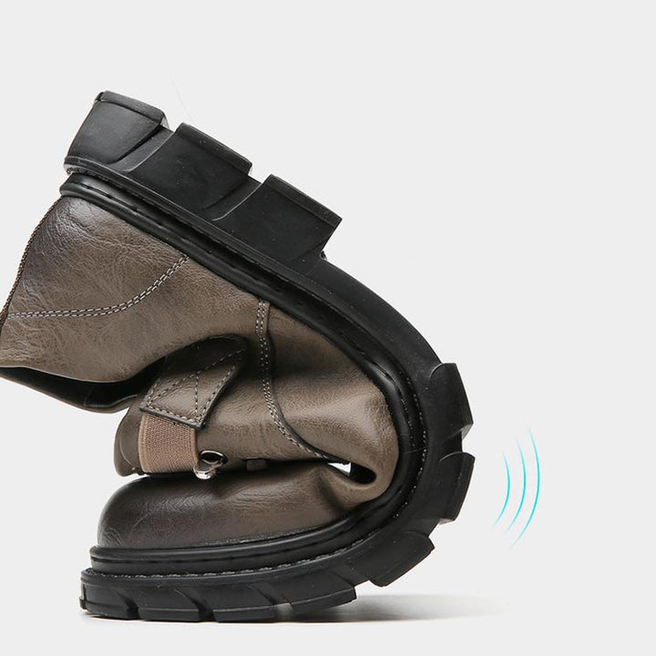 Levoire | Bottes Cargo en cuir