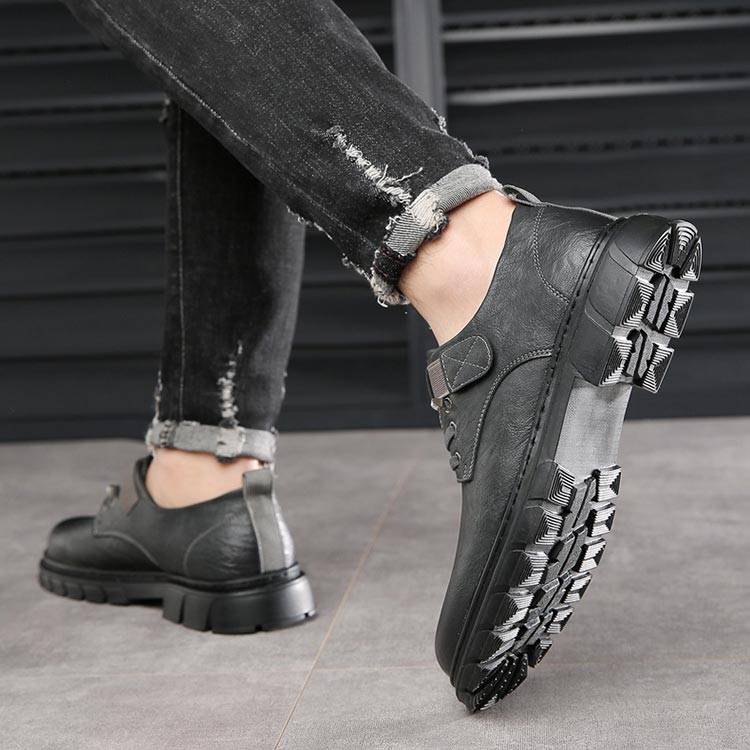 Levoire | Bottes Cargo en cuir