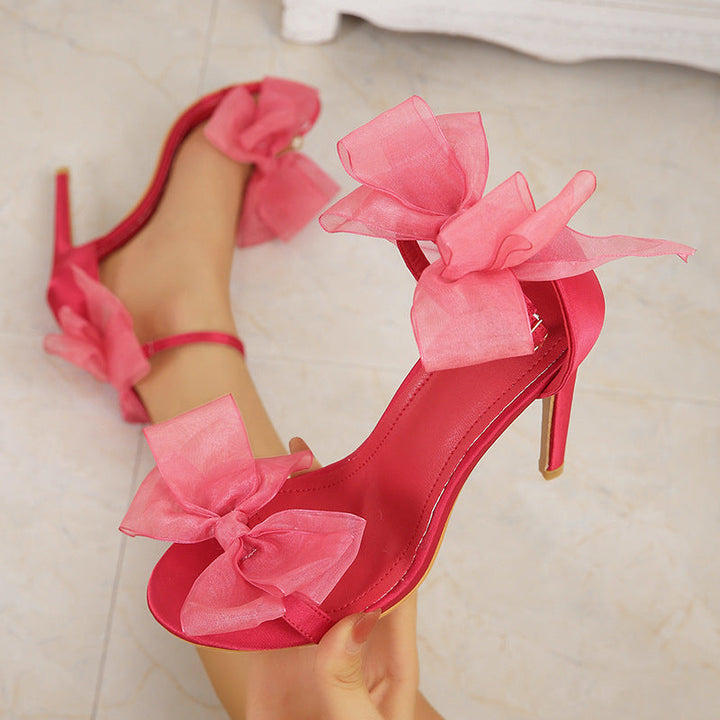 Levoire | Élégance Décontractée Patchwork Avec Nœud Chaussures Extérieures