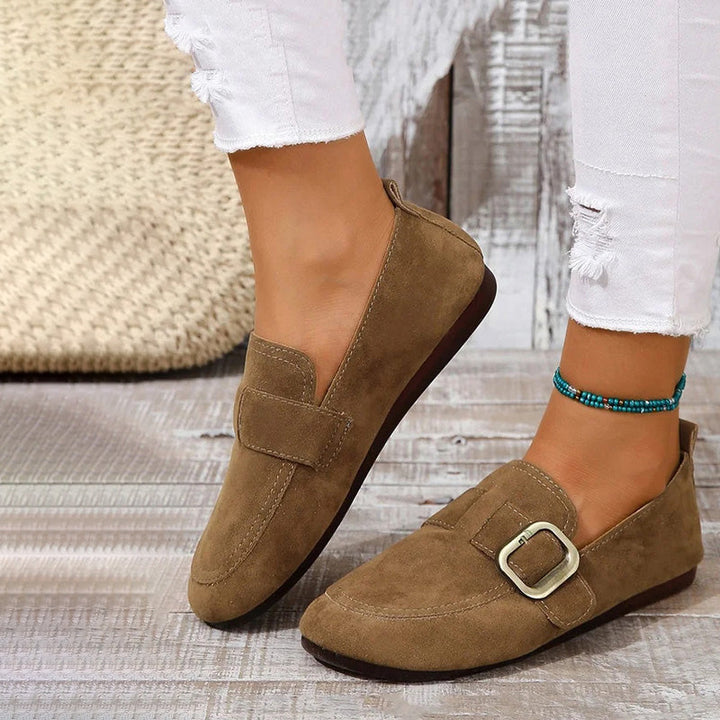 Levoire | Chaussures Litiset Confortables À Lacets Pour Femmes Braun