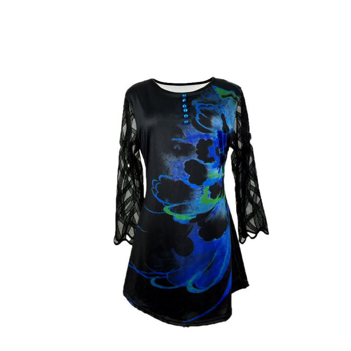 Levoire | T-shirt imprimé tendance à manches courtes A