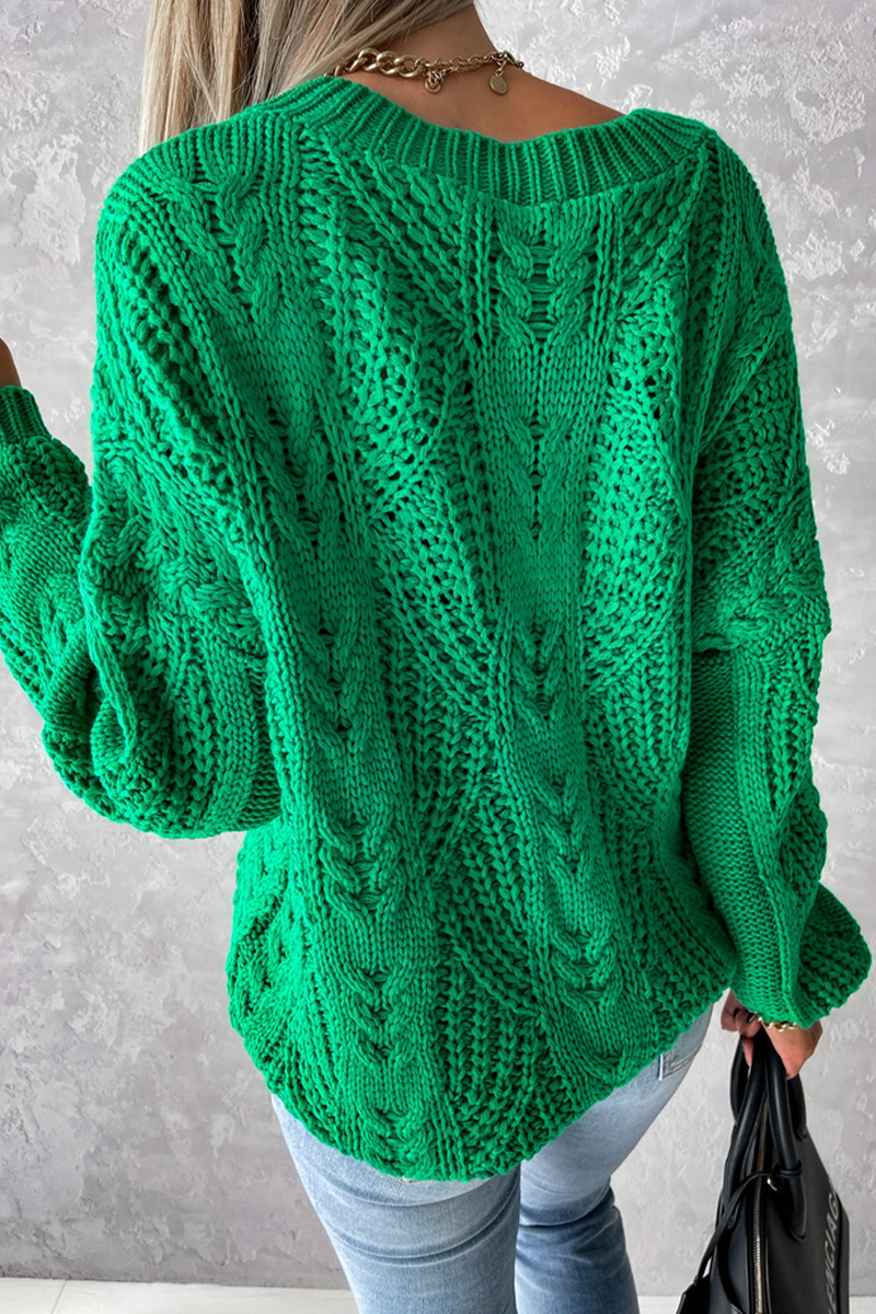 Levoire | Élégante Hauts Uni Découpé Tissé Décolleté