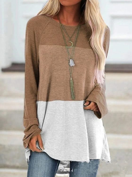 Levoire | Rento Long Sleeve Round Neck Vert olive