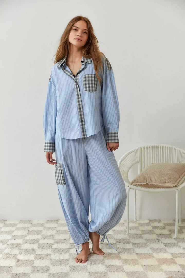 Levoire | Pyjama Set Bleu