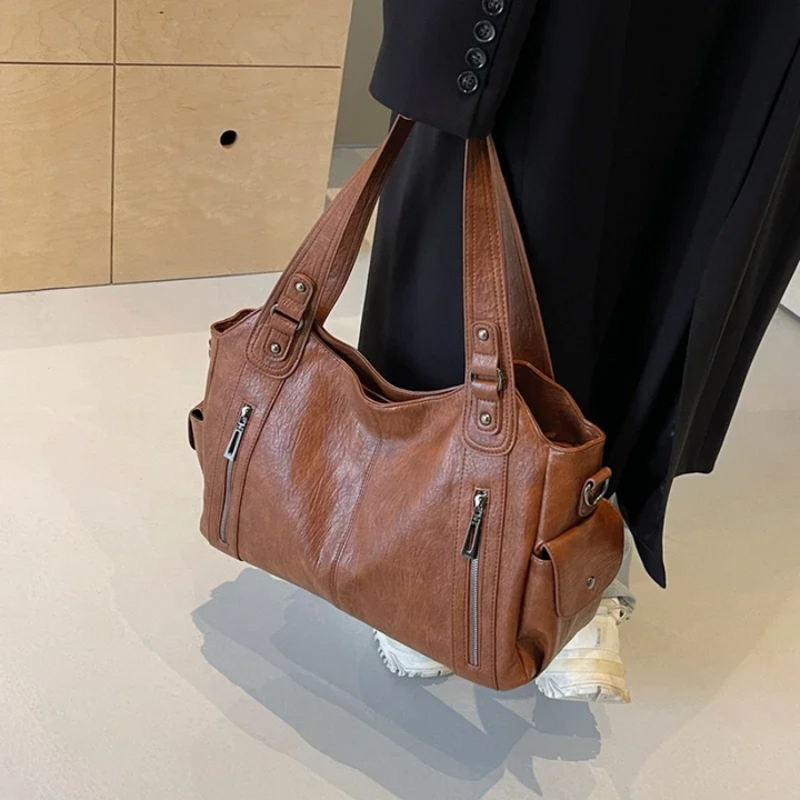 Levoire | Sac À Bandoulière Élégant Et Stylé Cognac