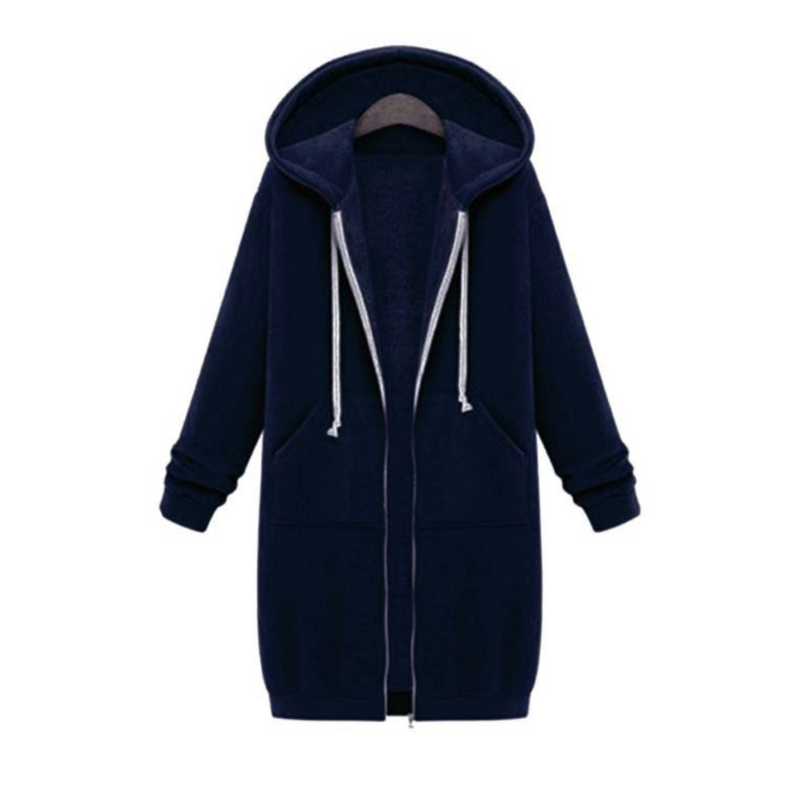 Levoire | Long Blazer Pour Femmes Bleu Marine