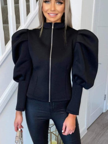 Levoire | Chic Puffi À Manches Bouffantes Et Avec Un Sac Pour Femmes
