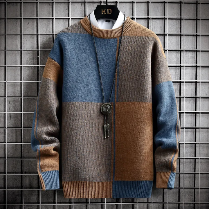 Levoire | Trilogy Fusion Pull-Over Bleu Marron