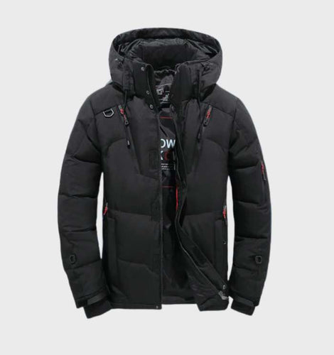 Levoire | Veste Avec Capuche Et Fermeture Éclair Et Fermeture À Bouton