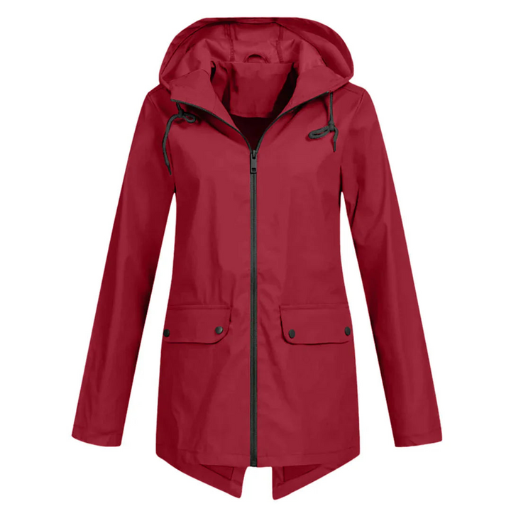 Levoire | Manteau Impermable FR Femmes vin rouge