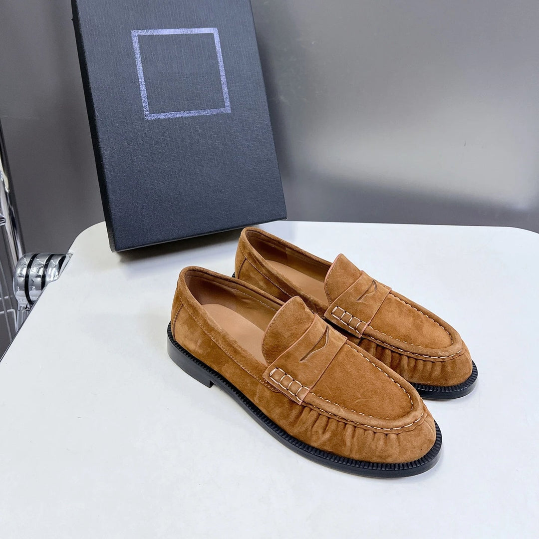 Levoire | Sandales en Cuir Élégantes pour Femmes Kaki Cuir