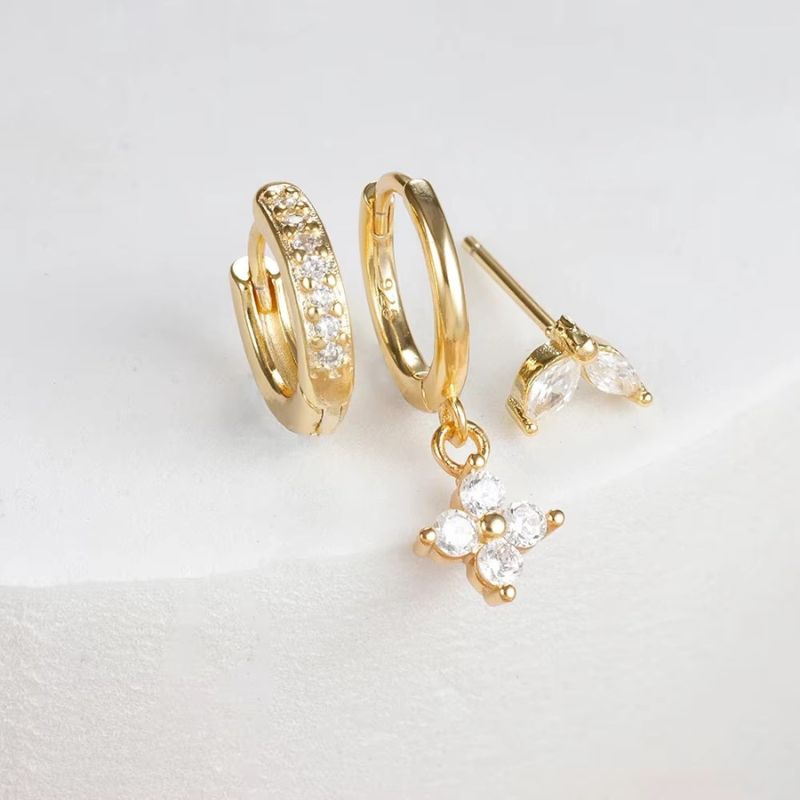 Levoire | Boucles D'Oreilles Kukka Rvs