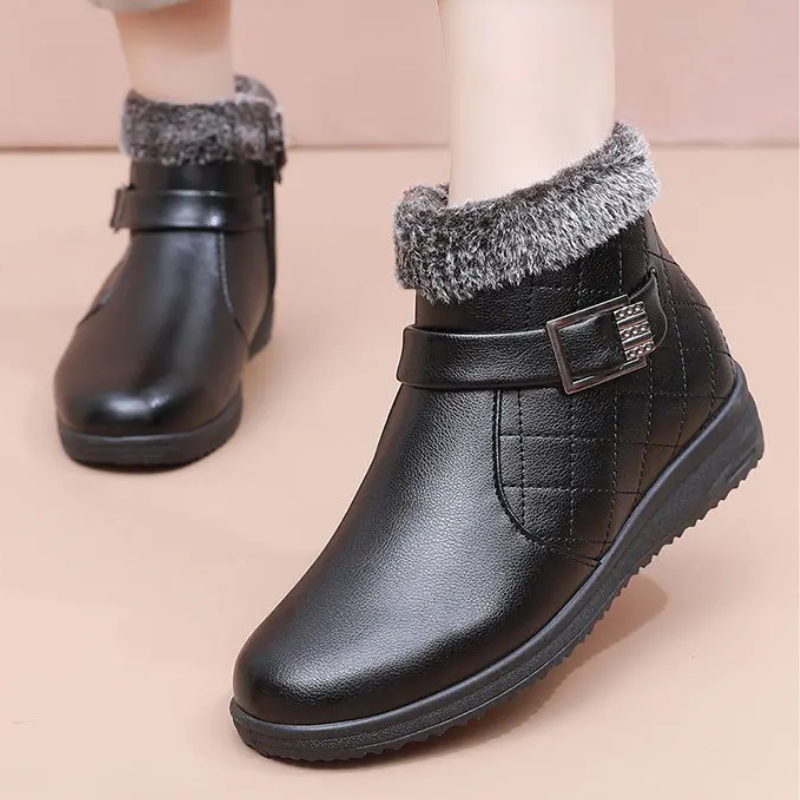 Levoire | Bottines Pour Femmes Chaudes Avec Semelle Épaisse Pour Un Maintien Et Un Confort Supplémentaires
