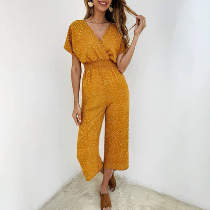 Levoire | Jumpsuit Féminin Stylé Avec Imprimé À Pois