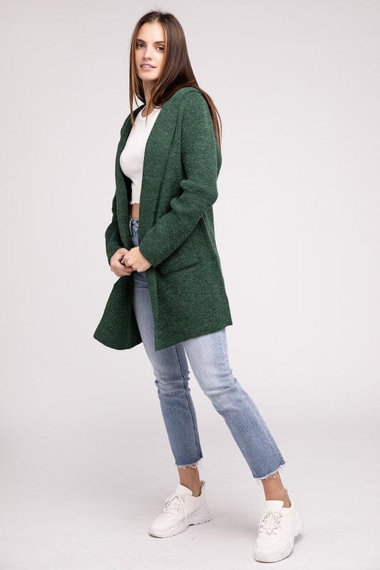 Levoire | Pull À Capuche Pour Homme À L'Avant Ouvert Cardigan