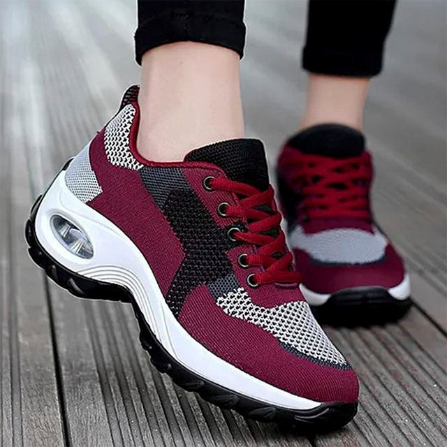 Levoire | Respirantes À Blocs De Couleurs Rouge