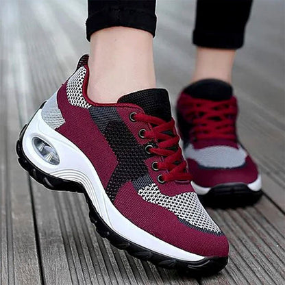 Levoire | Respirantes À Blocs De Couleurs Rouge