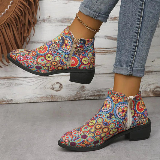 Levoire | Bottes courtes femmes - Style Boho Chic pour toutes les occasions !