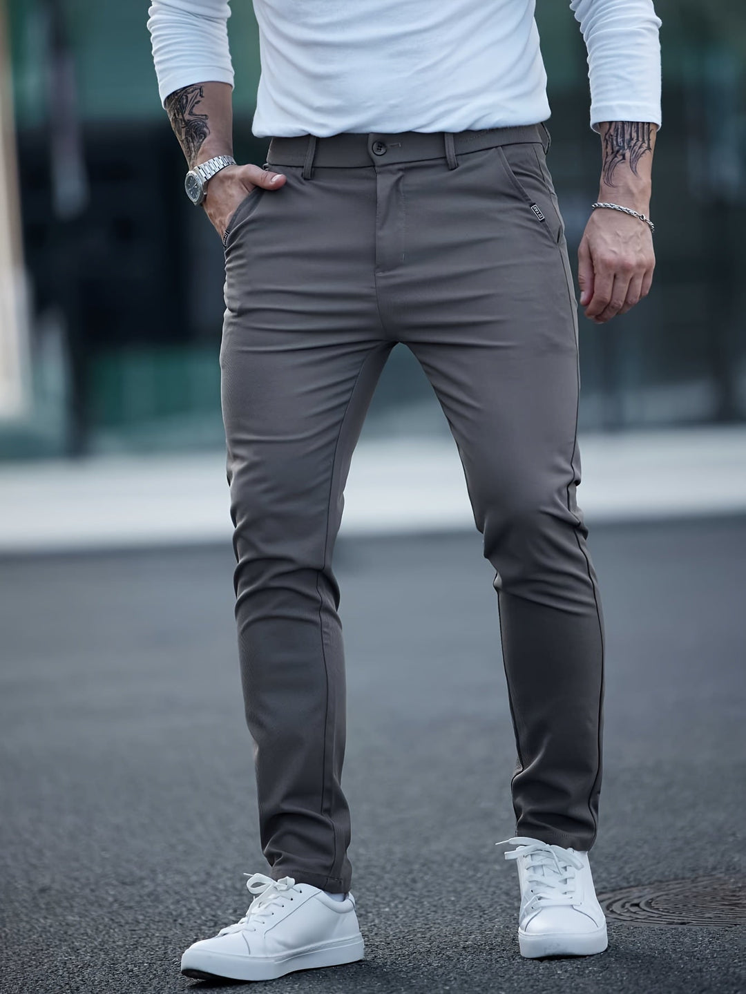 Levoire | Vêtements De Plein Air Pour Hommes De Loisirs Pantalon Uni