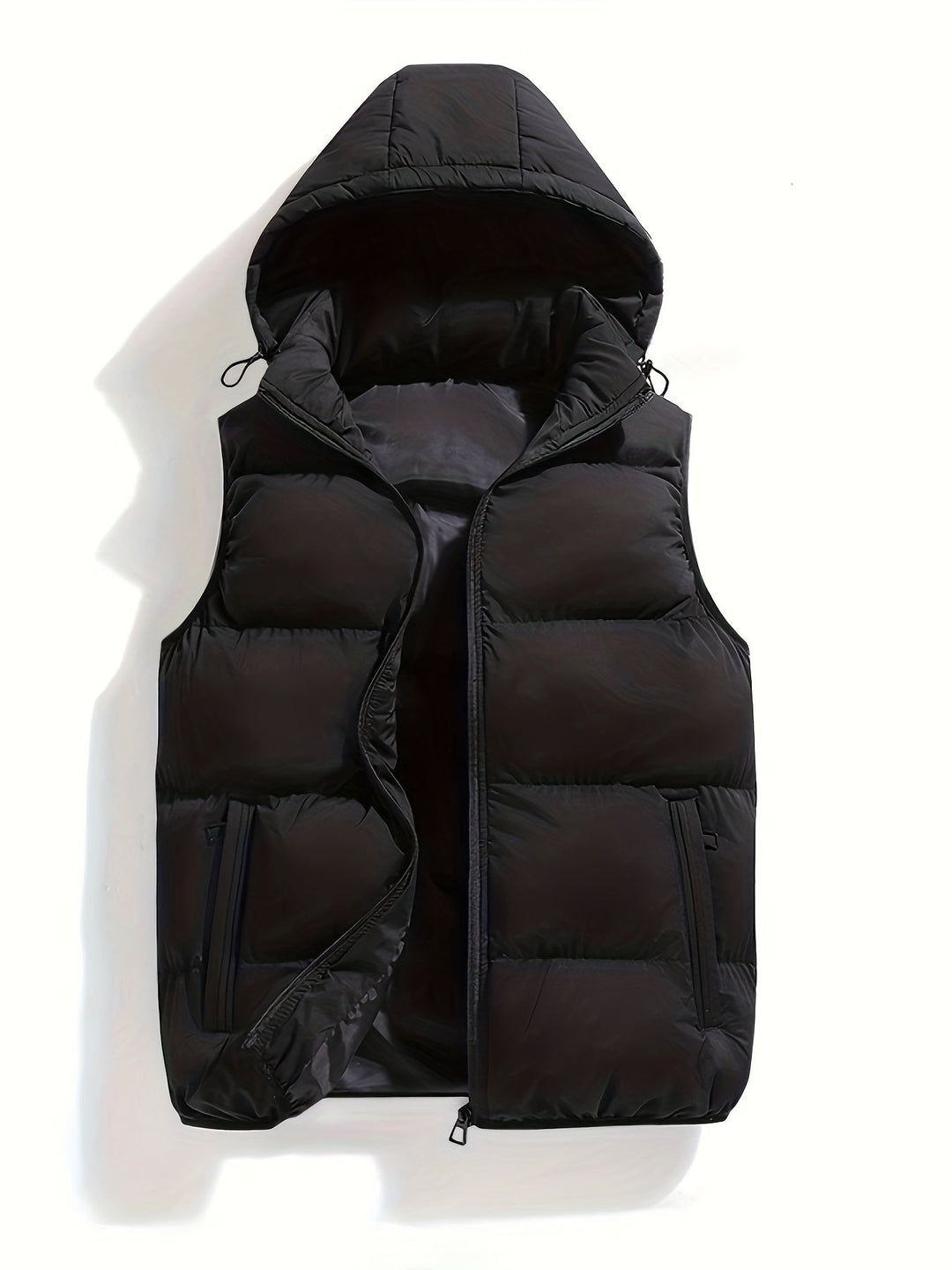 Levoire | Sweat À Capuche Sans Manches Avec Fermeture Éclair Noir